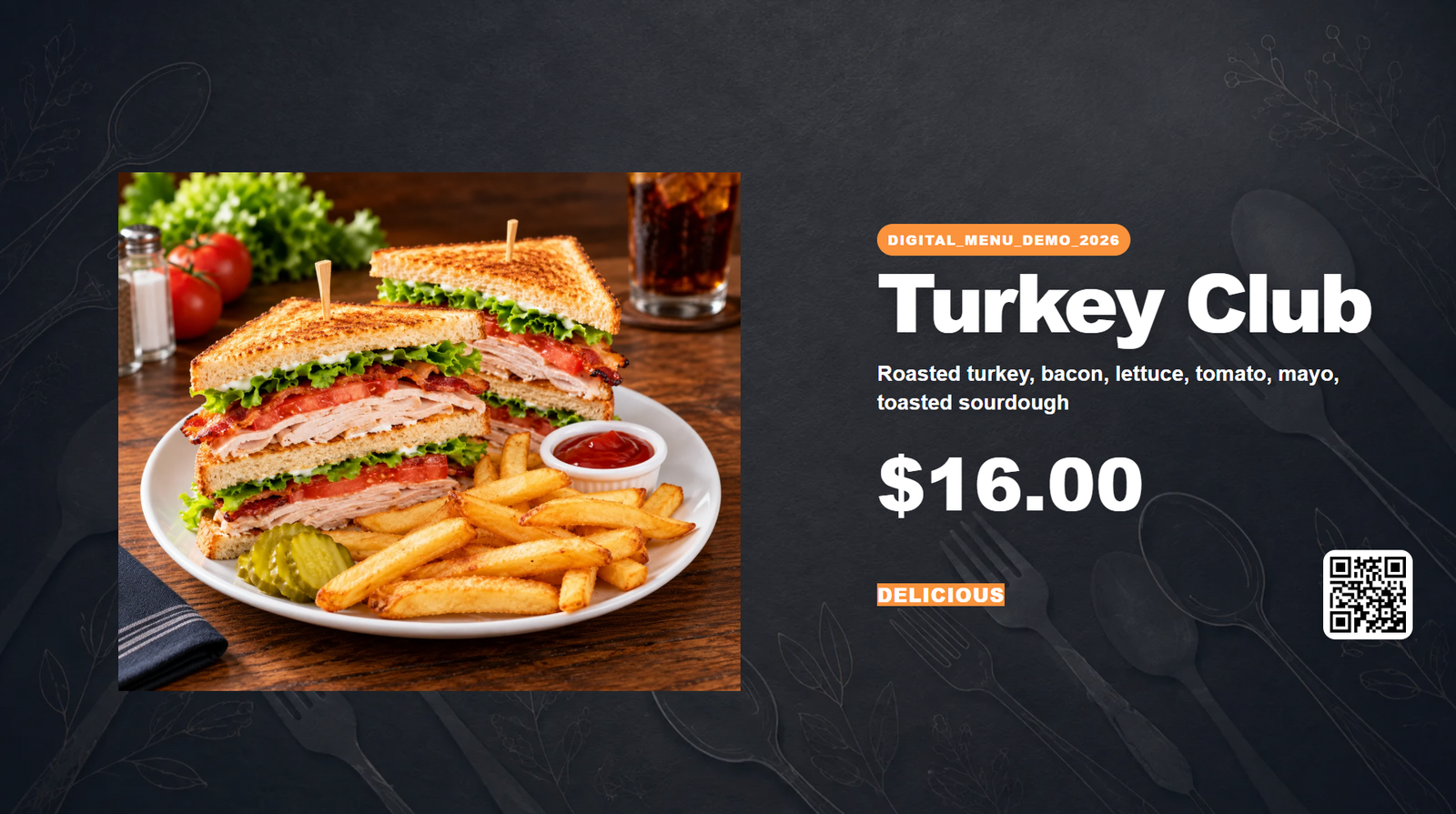 Food ad sample preview
